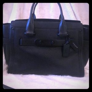 Coach Swagger Black on Black